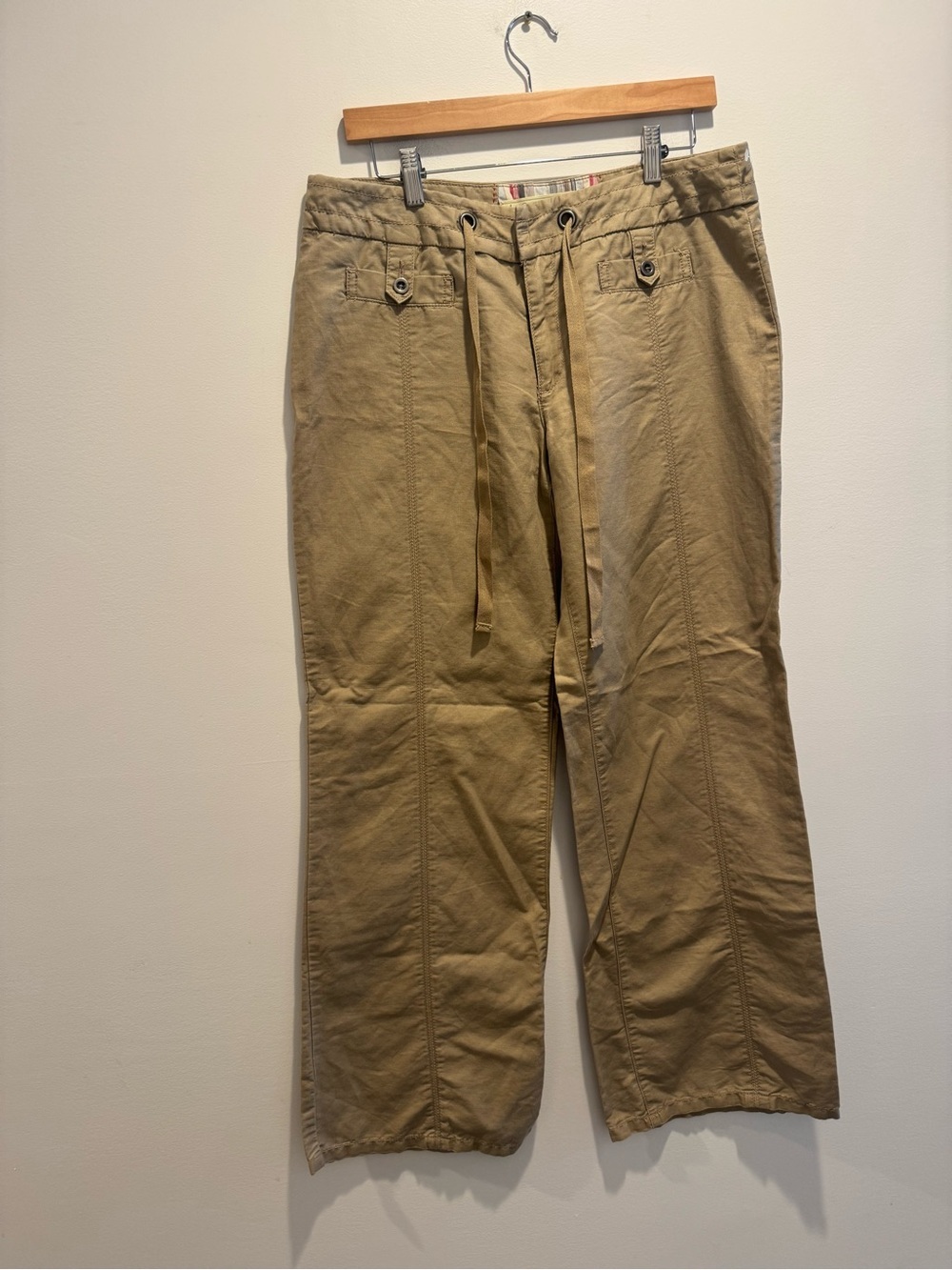 Anthropologie Daughters of the Liberation Linen Blend Pants